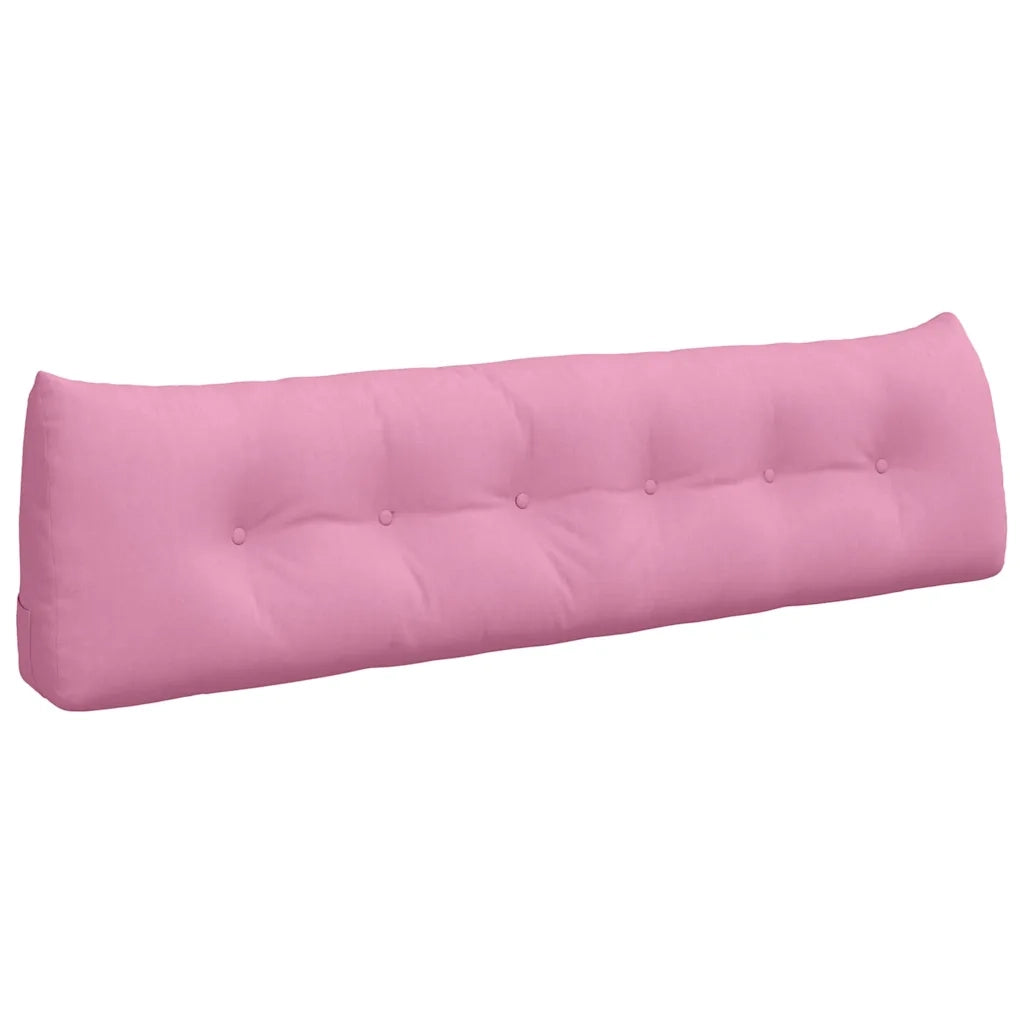 Cuscino per Schiena Rosa 180 x 24 x 50 cm Tessuto