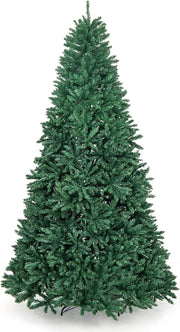 Albero di Natale 275 cm, Albero di Natale Artificiale con 3594 Rami e Base in Metallo, Albero di Natale Realistico e Denso per Casa, Ufficio e Negozio, Verde (275 cm)
