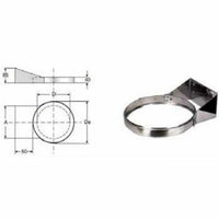 Inox doppia parete aisi 316 fasc etta di carica d.100 150 b08x9tq