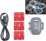 Allarme Anti Perdita per Drone - Adatto per Drones DJI NEO - Tracker GPS con Sirena 120dB e Luce LED Ricaricabile