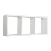 Mensola da Muro, Libreria Sospesa, Libreria da Parete, Scaffale da Parete, Rovere Sbiancato, 70x30 p15,5 cm - Tristano