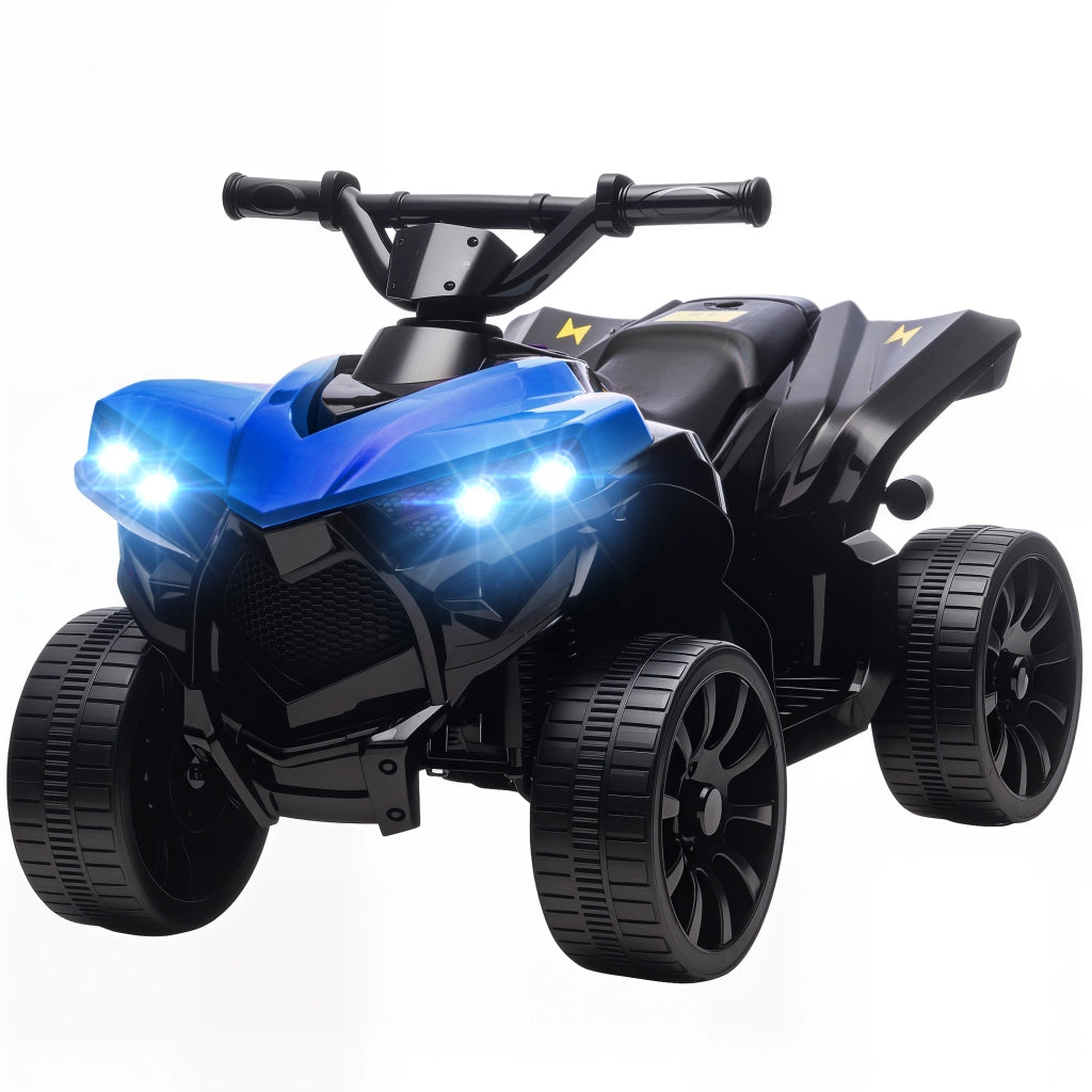 Quad Elettrico per Bambini 6V ¨C zephmum ¨C 70x42x45 cm Blu