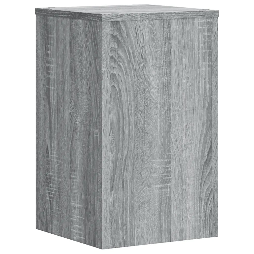 Supporti per piante | Sostegno per piante 2 pz Grigio 30x30x50 cm in Multistrato