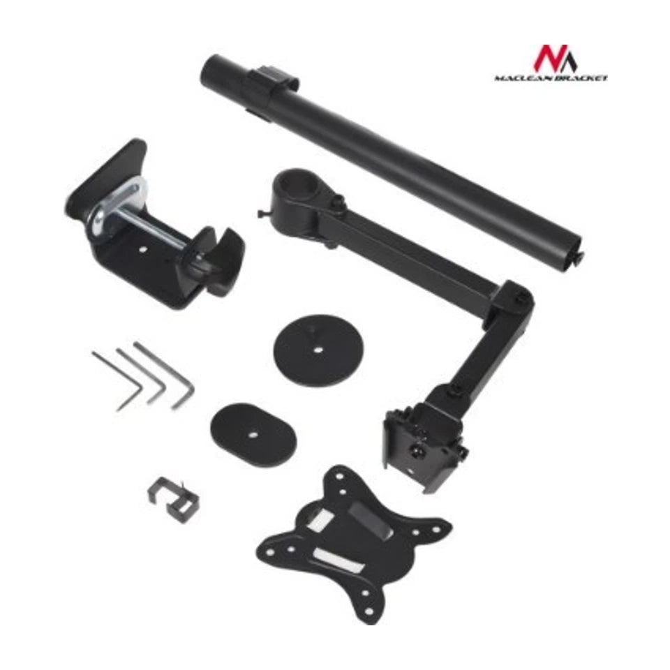 Supporto TV Maclean MC-690 68,6 cm (27") nero