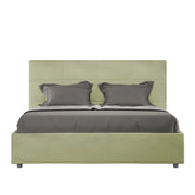 Letto Matrimoniale Francese 140x200 cm Senza Rete Mika Tè verde