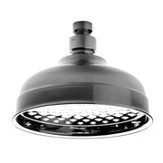 SOFFIONE TONDO IN OTTONE CROMATO A PIOGGIA 1/2 - 1 GETTO - ø200 MM   REMER RUBINETTERIE S.P.A.