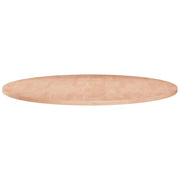Piano Tavolo Rotondo Ã˜70x1,5 cm Massello di Rovere Non Trattatocod mxl 128228