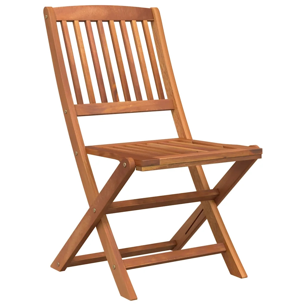 Set da Pranzo per Giardino 5 pz in Legno Massello di Acacia cod mxl 35262