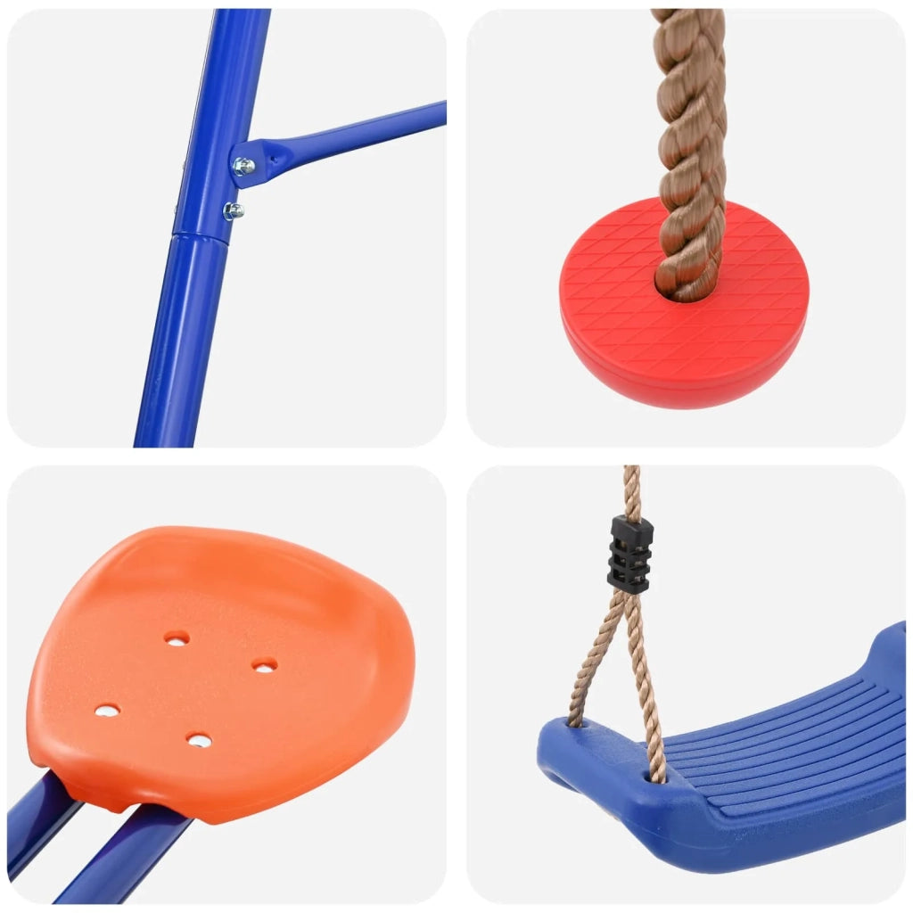 Set di Altalene per Esterni Multicolore Acciaio e PE 3429823