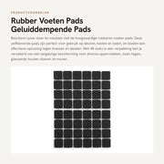 Pompe per porte - Pads assorbenti del rumore - Piedini in gomma - Protezione per pavimenti - Antiscivolo per mobili - Adesivo self-levigante - Per porte/cassetti - Fermacassetti