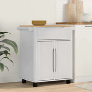 Carrello da Cucina FLORO Bianco 72,5 x 45 x 80 cm 42011250
