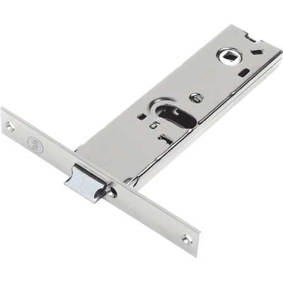 SERRATURA METALLO INFILARE 87002 YALE  B.Q INOX F.MM 16 F.OVALE M2+SCR H.MM 44 E.MM 70