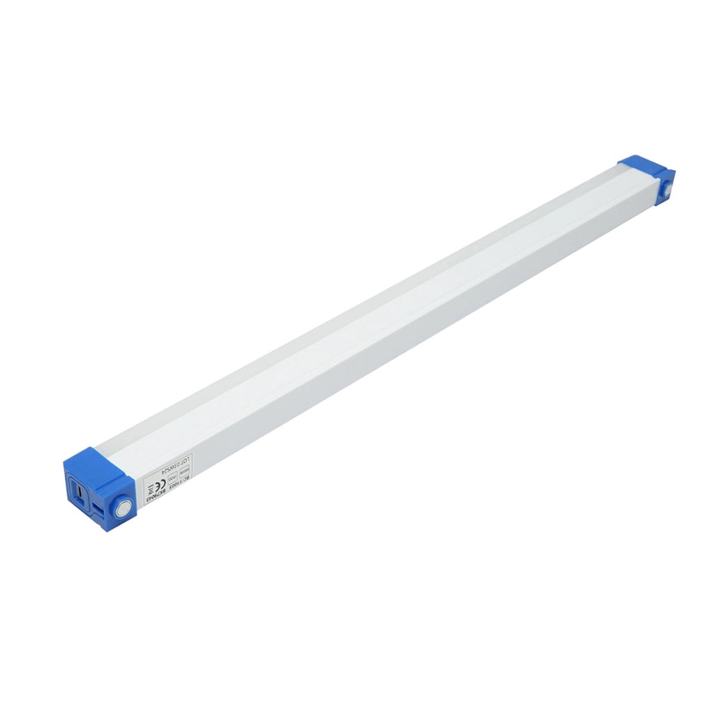 Lampada LED 90W, 6500K con impugnatura magnetica e batteria ricaricabile 2400mAh 520x23x38mm IP20