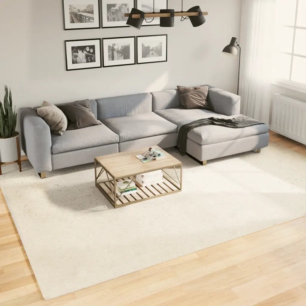 Tappeto del soggiorno | Tappeto OVIEDO a Pelo Corto Beige 240x340 cm