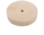 Polijstwielen in vilt, ronde schijf di polimento - 100 x 25 mm - Per fine polimento - Adatto per sega a nastro - Prodotto di alta qualità