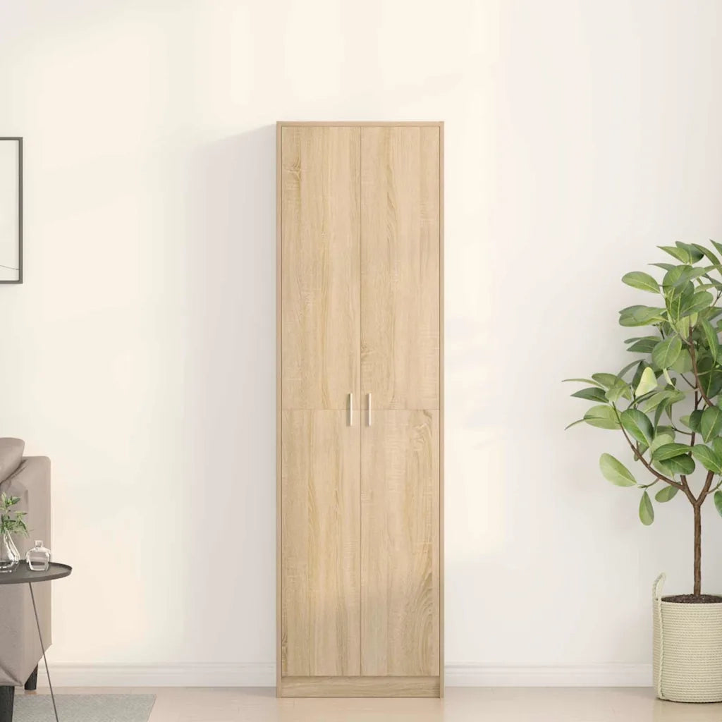 Guardaroba Rovere Sonoma 55 x 25 x 189 cm Legno multistrato 3334010