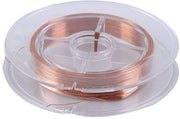 Cavo isolato in rame - Ideale per motori elettrici - 0,2 mm x 50 m - Cavo magnetico - Per induttori e trasformatori - Hightech isolamento