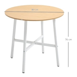 Tavolo da pranzo ?80x76 cm per 4 persone; in plywood; naturale