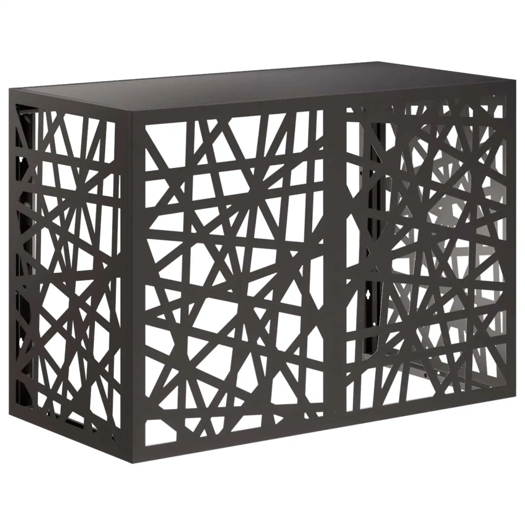 Copertura per condizionatore d'aria Nero 100 x 50 x 70 cm 8014157