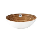Insalatiera in bambù bianco Ø 25 cm