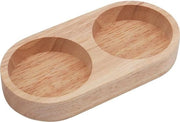Dienblad per Pepe e Sale in Acacia - Otrente per 2 Molini - Accessori - Decorazione Interna - Compatibile con Molini e Strobiatori