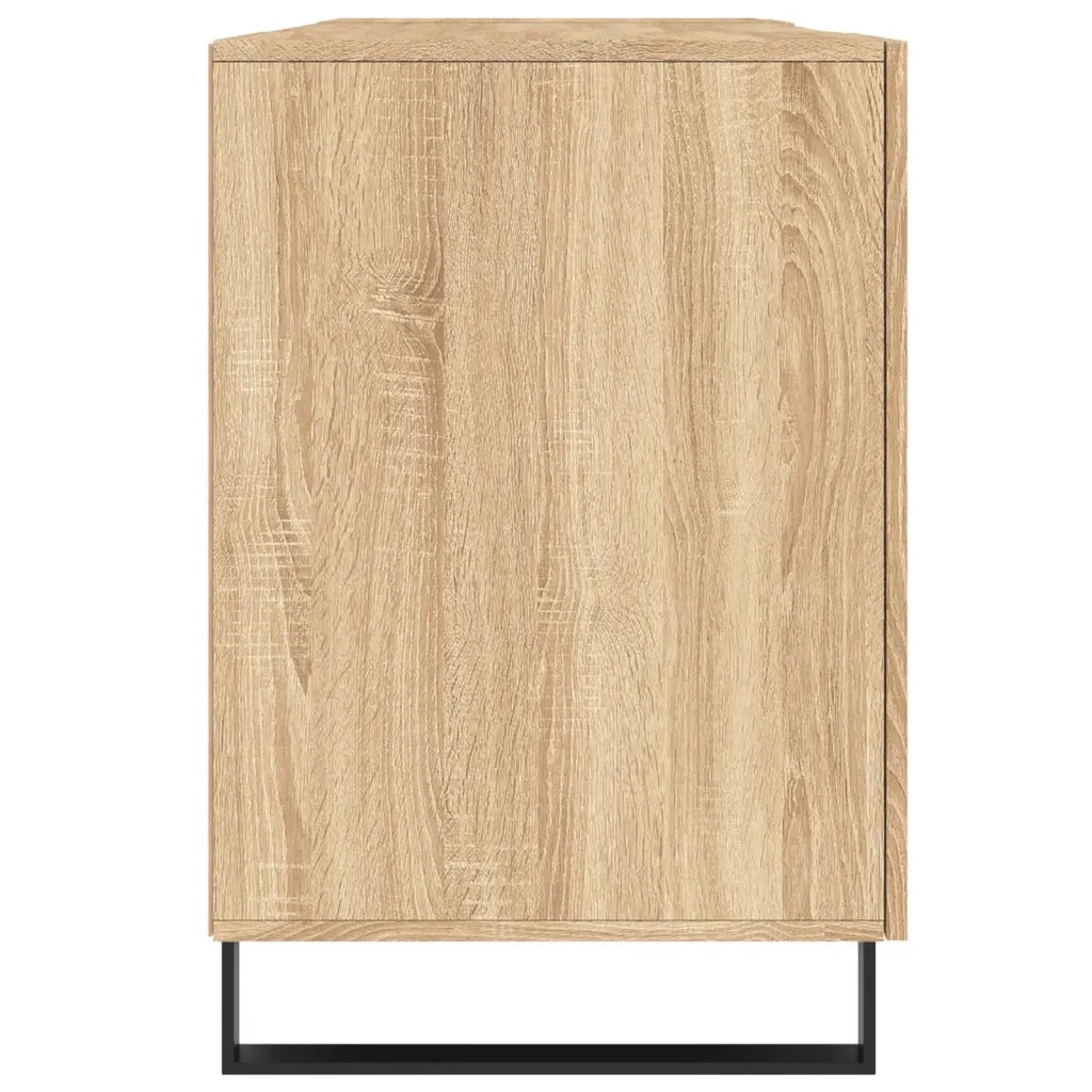 Scrivania | Tavolo da Ufficio Rovere Sonoma 140x50x75 cm in Legno Multistrato