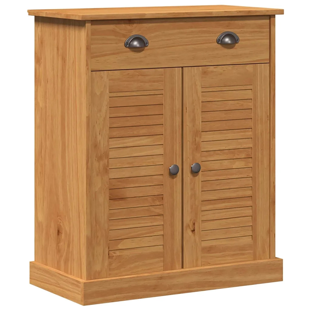 vidaXL Set di mobili per il bagno VIGO 2 pcs Marrone 67.5 x 34 x 80 cm