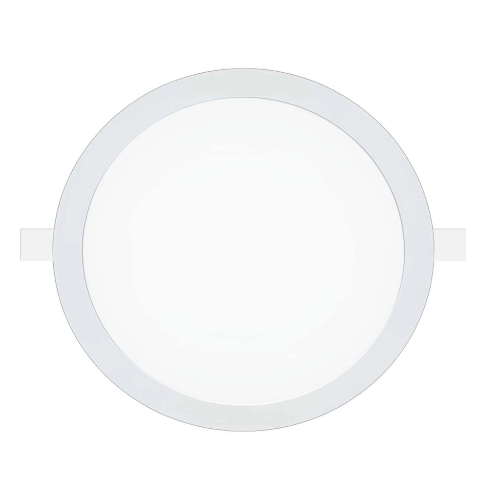 Pannello LED Rotondo Incassato 18W 22cm con 3 Temperature di Colore Regolabili Bianco Avizar