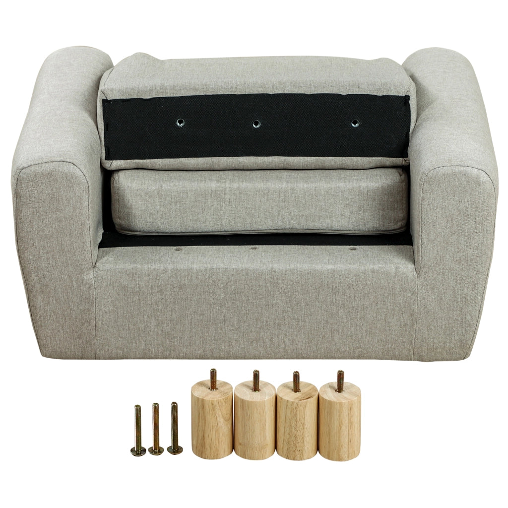 Poltrona per Bambini ¨C zephmum ¨C 61x42x53 cm Marrone