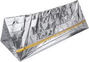 Tenda di Emergenza Plus - Tenda di Sopravvivenza Ripiegabile e Reutilizzabile - Film PET-Aluminio Leggero - Coperta Termica - Rifugio di Sopravvivenza per Escursioni e Campeggio