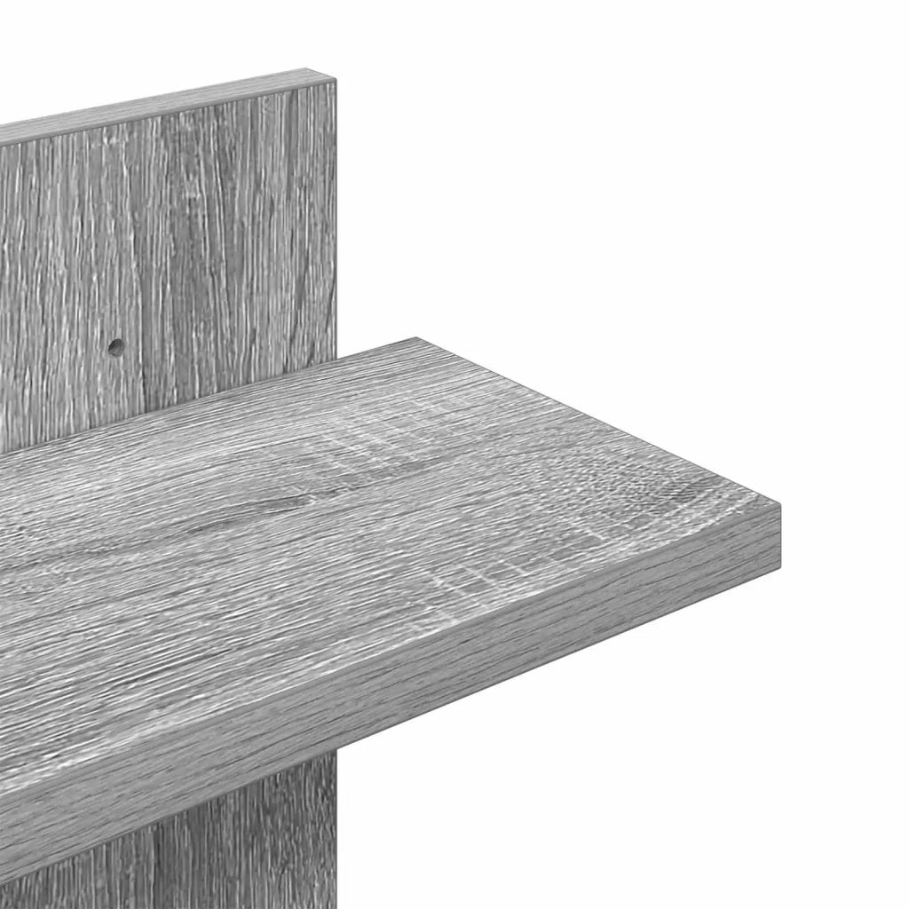 Mensola a muro flottante Sonoma grigio 48,5 x 15 x 101 cm 8012201