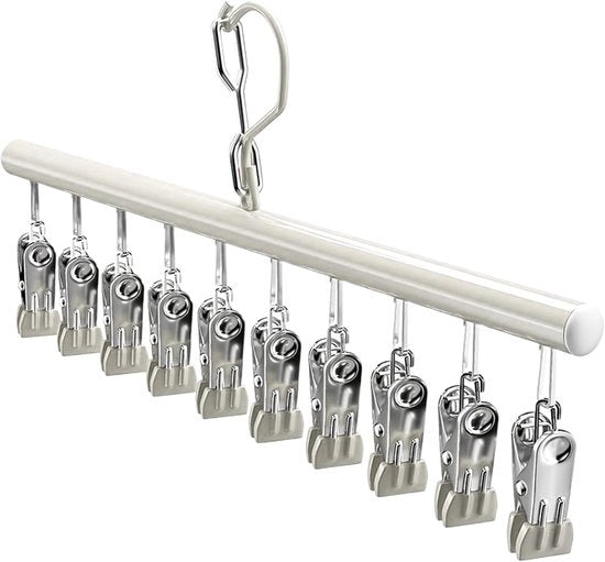 Set di Viti per Appendiabiti - Strappo per Pulizie - Strappo per Asciugatura - Strappo per Abbigliamento - 10 Viti