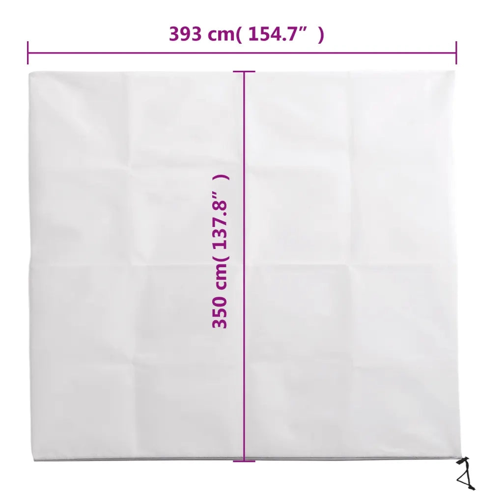 Copertura con Cerniera per Piante 70 g/m2 3,93x3,5 m CFW9472244