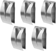 Maniglia a 5 ganci in acciaio inox per cucina e bagno - senza perforazione