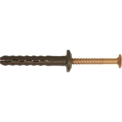 TASSELLO NYLON PROLUNGATO TBB 62105 FRIULSIDER - VITE INOX RAMATA TSP CAVA PZ TBB 6X60/30 CF=PZ 100- 1 confezioni