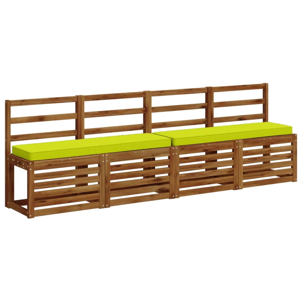 Cuscini per Panchina a 2 Pezzi VUGHT 2 pcs 100% Poliestere 950559