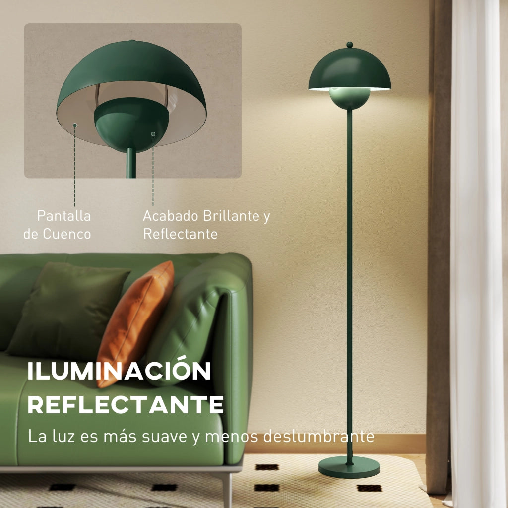 Lampada da Terra Moderna per Soggiorno ¨C zephmum ¨C Verde ?30x155 cm
