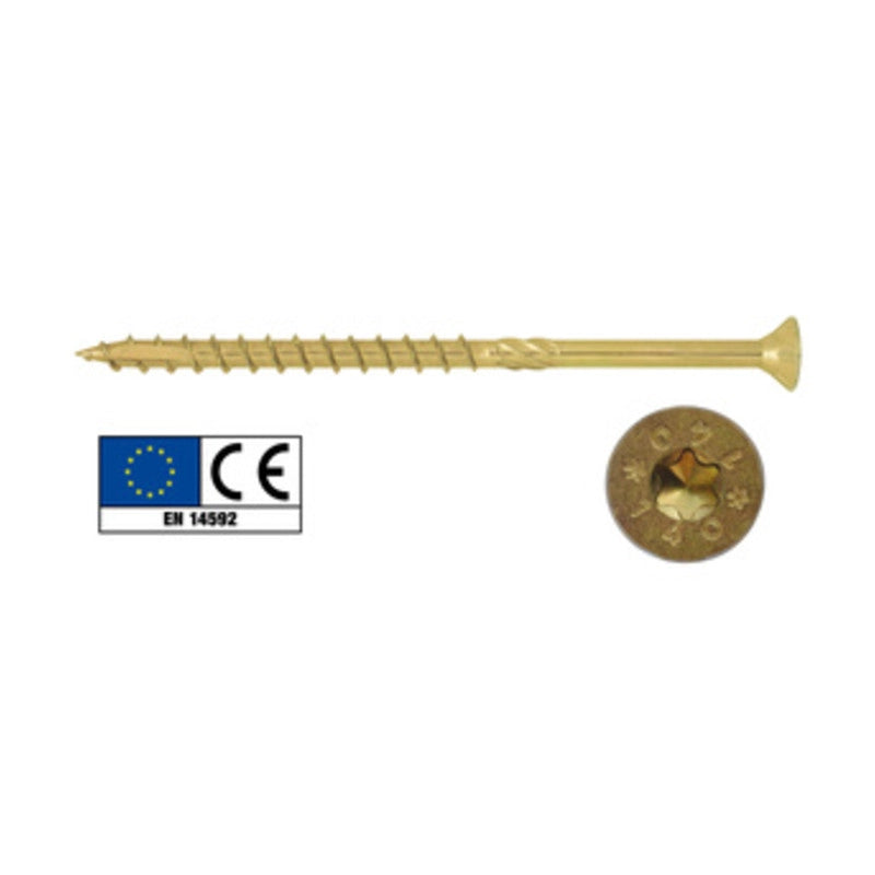 BS VITI PORTANTI PER LEGNO TSP TORX 6X200 5 PZ- FRIULSIDER- 5,0 bs