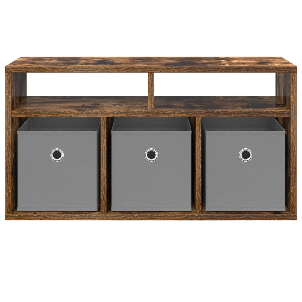 Lowboard con cassetto Rovere fum¨¦ 72 x 22,5 x 38 cm CFW2472849