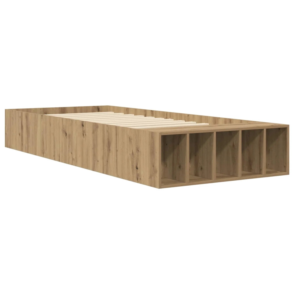 Telaio del letto con storage Rovere Artigianale 80 x 200 cm 3429564