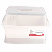 Abitacolo per accessori da cucina, contenitore per liquidi, supporto per oggetti da cucina, prodotto antimacchie e insetticida, organizzatore per la cucina per uso domestico (beige)
