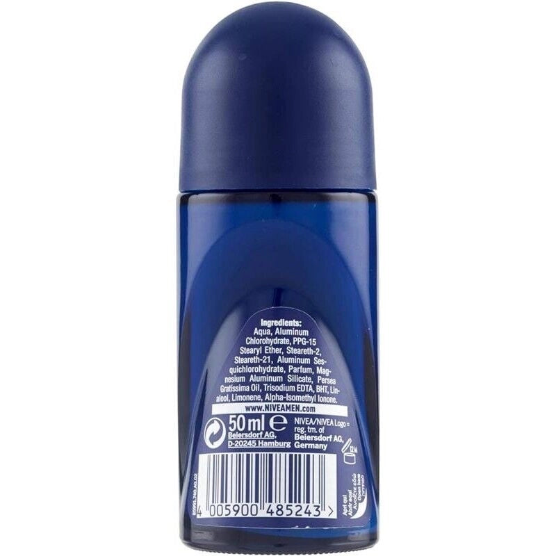 NIVEA MEN DEODORANTE ROLL-ON DRY FRESH 50 ML REGOLA LA TRASPIRAZIONE PER 48H