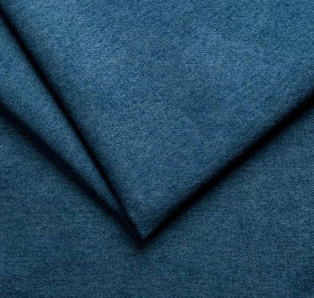 Bruino, Letto Singolo Sfoderabile Made in Italy, blu