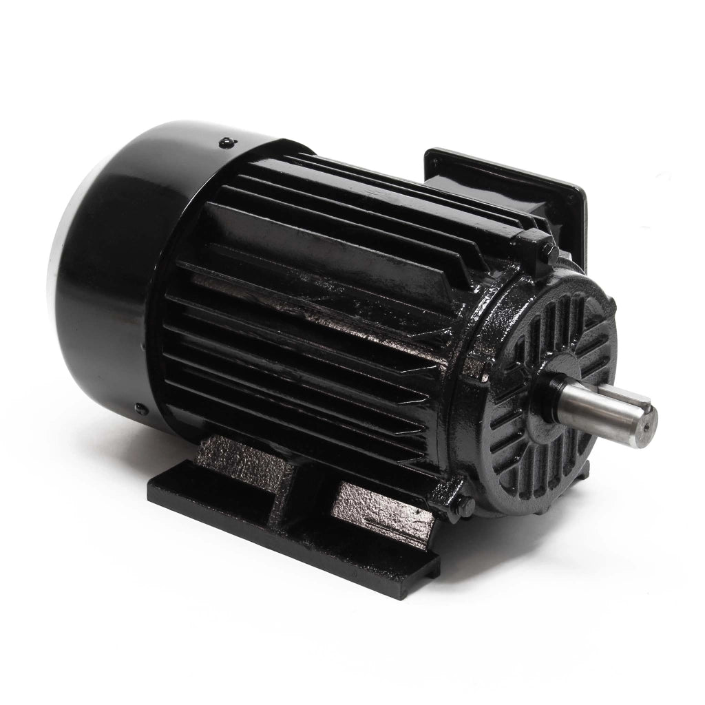 Motore elettrico trifase asincrono, 400V, 2 poli 1,5 kW (2CV), avvolgimento in rame, montaggio B3
