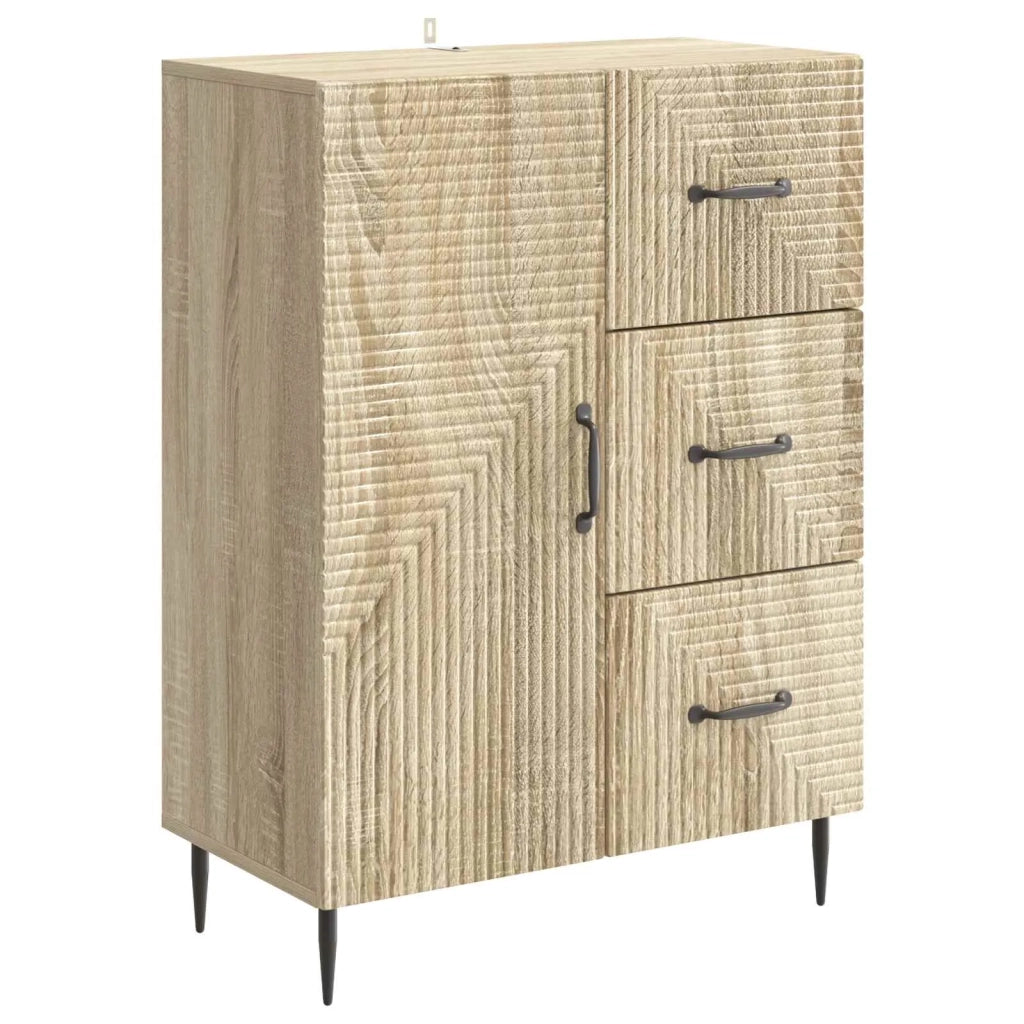 Credenza Rovere Sonoma 66 x 34,5 x 89,5 cm Legno ingegnerizzato 894857