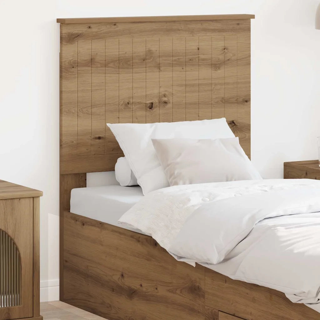 Testiera-Testata-Testiera Decorativa Rovere artigianale 75 cm Legno multistrato 149445