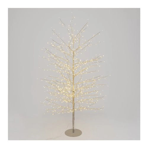 Albero natale lotti 76310 tiglio con 784 microled  champagne