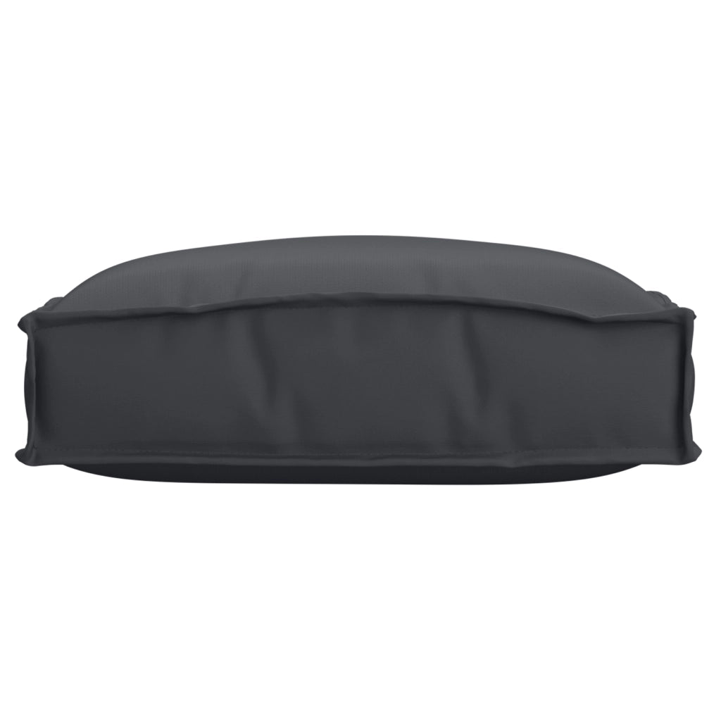 Cuscini per pallet per seduta 2 pz neri 40x40x8 cm tessuto Oxford