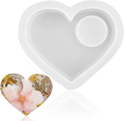 Silicone Mould - Manubrio a forma di cuore 3D - Forma a cuore - Per decorazioni DIY di casa