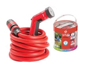 TUBO ESTENSIBILE YOYO GO CON RACCORDI, LANCIA E SUPPORTO- - mt.7,5/15 - 2 pezzi FITT